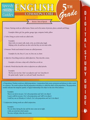 English Common Core - ebook